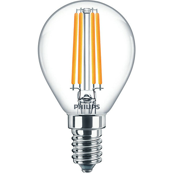 Philips LED-Tropfenlampe E14 klar Glas CorePro LED#34756400